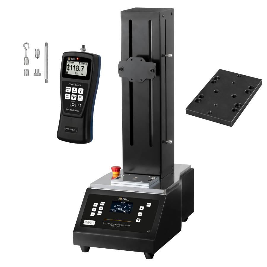 Dinamometro con stativo incluso PCE-VTS 50-PFG 500-KIT